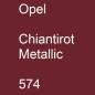 Preview: Opel, Chiantirot Metallic, 574.